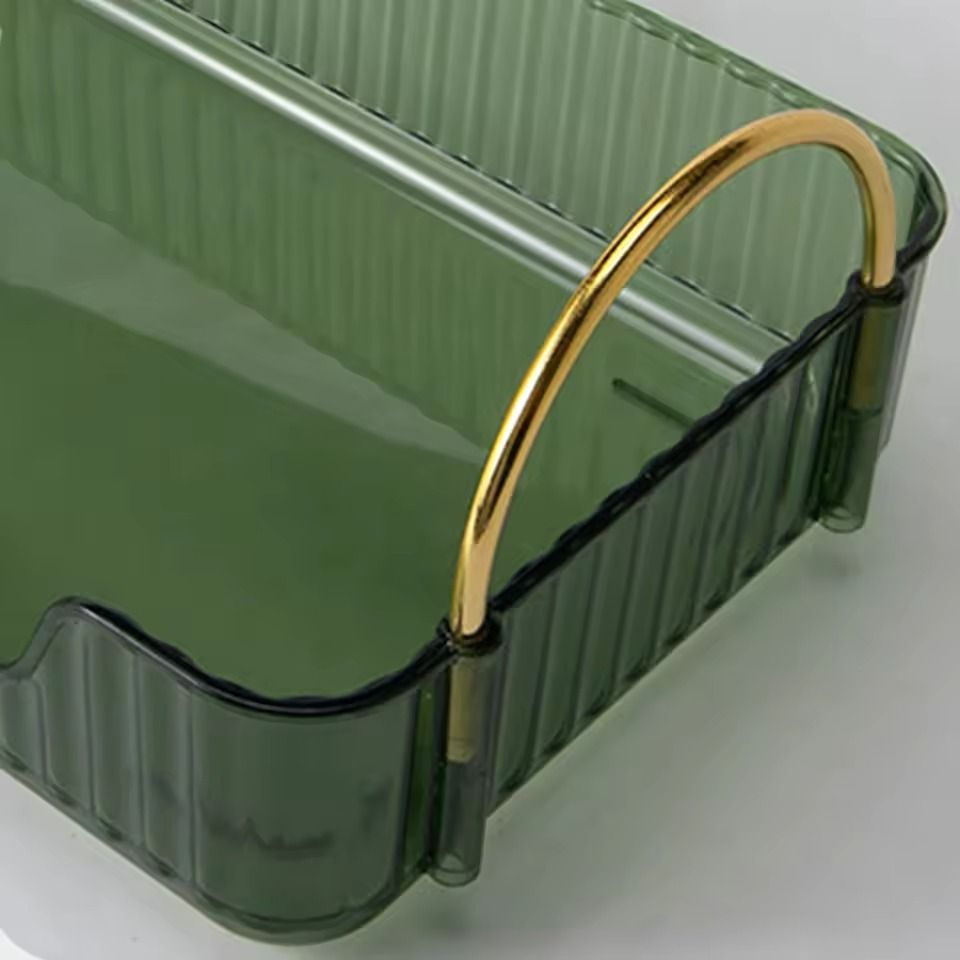 Elegant Makeup Storage Box for Bathroom and Dressing Table