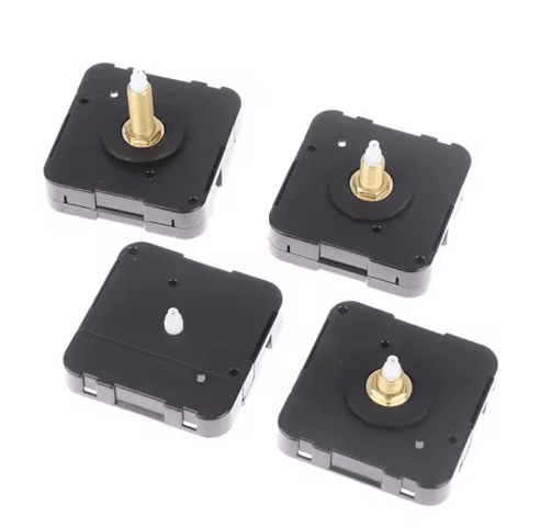 Silent Quartz Clock Mechanism Kit DIY Wall Clock Movement with Long Shaft (31mm)