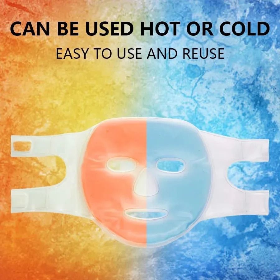 Reusable Cooling Gel Face and Eye Mask
