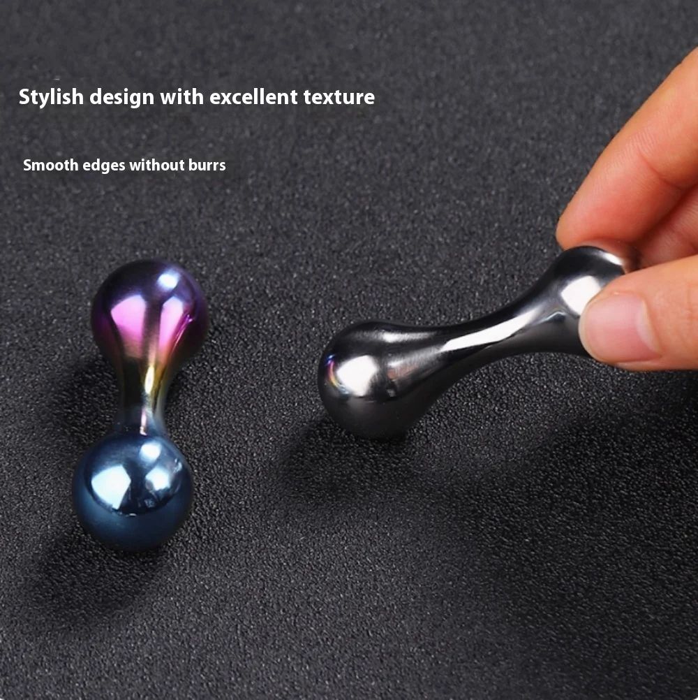 Titanium Fingerbone Begleri Gyroscope EDC Fidget Toy for Stress Relief and Focus
