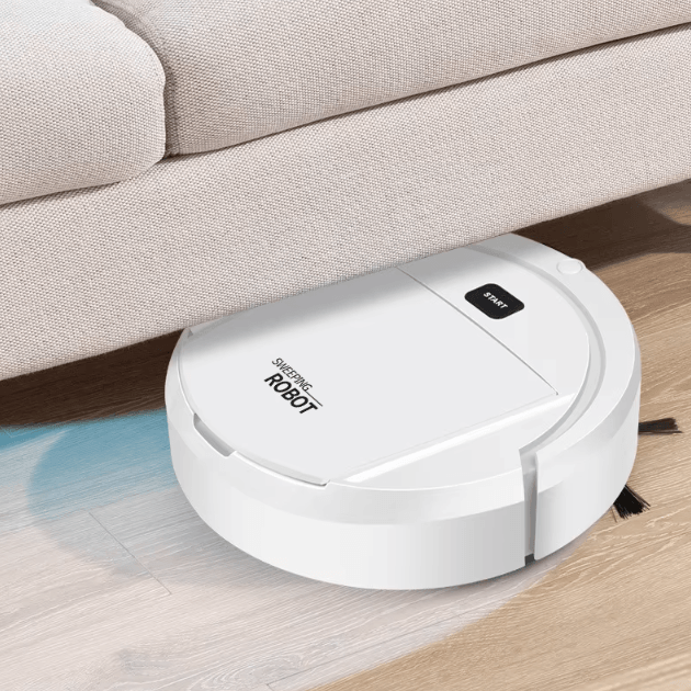Smart Automatic Robot Vacuum Cleaner Wet & Dry Sweeping USB Rechargeable Home Cleaner