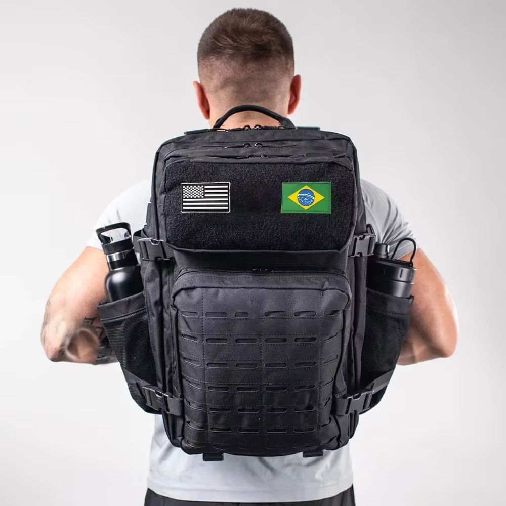 25L/50L Tactical MOLLE Outdoor Backpack with Dual Bottle Holders