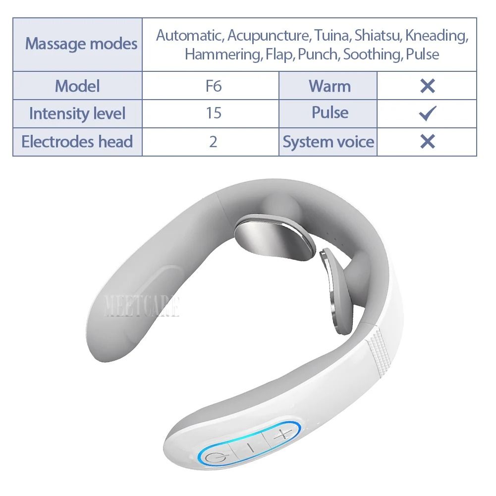 TENS Pulse Wireless Neck and Back Smart Massager