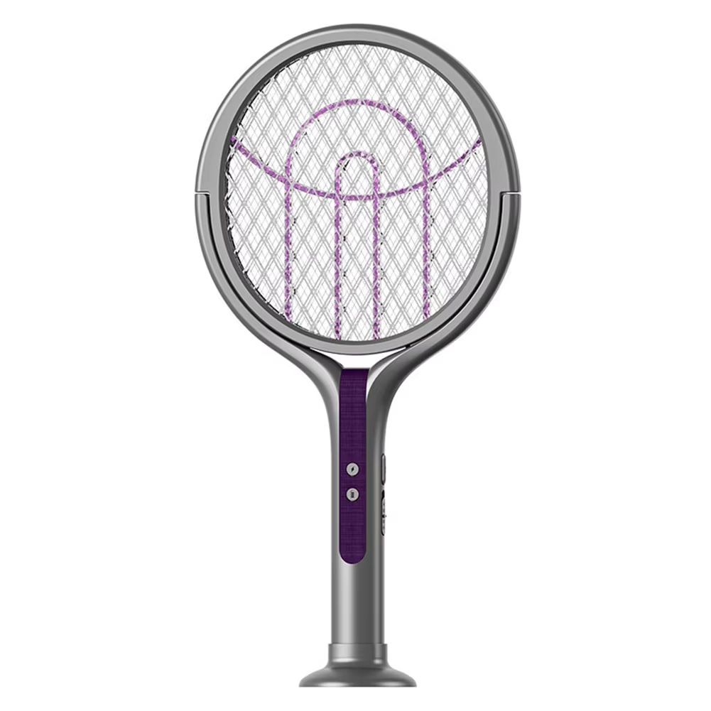 2-in-1 Rechargeable Electric Mosquito Swatter and Bug Zapper Lamp