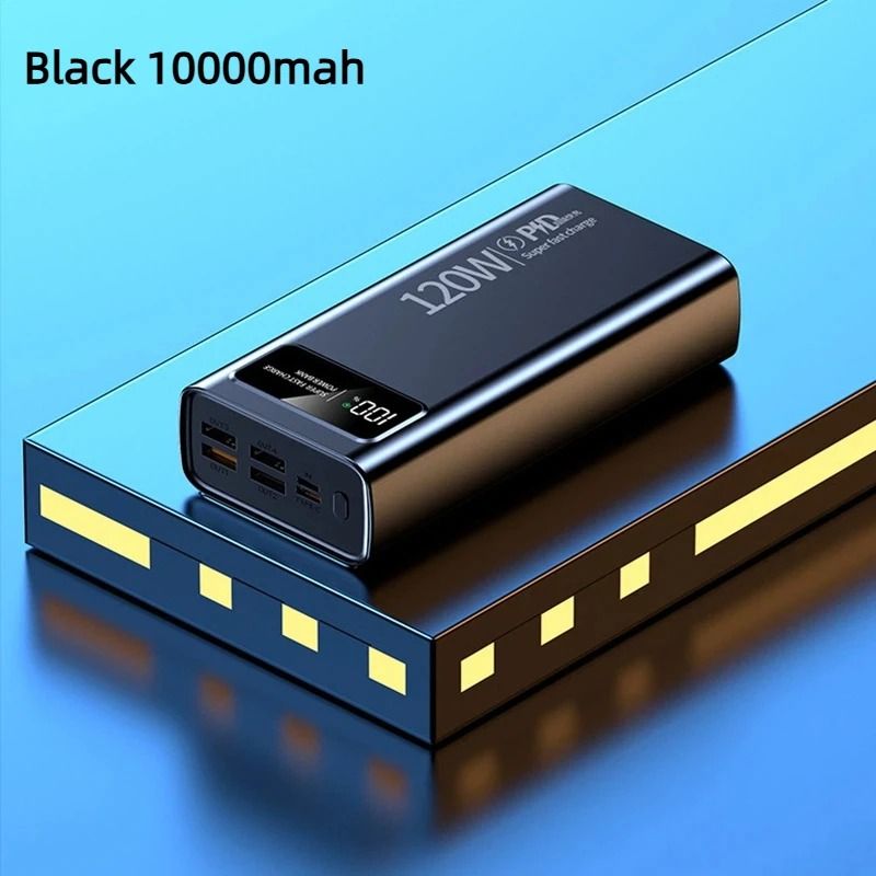 120W Super Fast Charging Power Bank – 50000mAh Ultra-High Capacity – Digital Display Pro Power Station