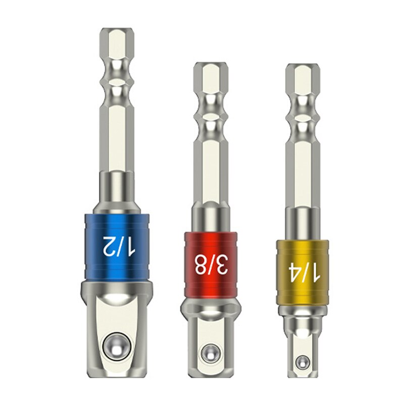 Colorful Hexagon Screwdriver Set for Electric Screwdriver High-Performance Socket Extension Tools