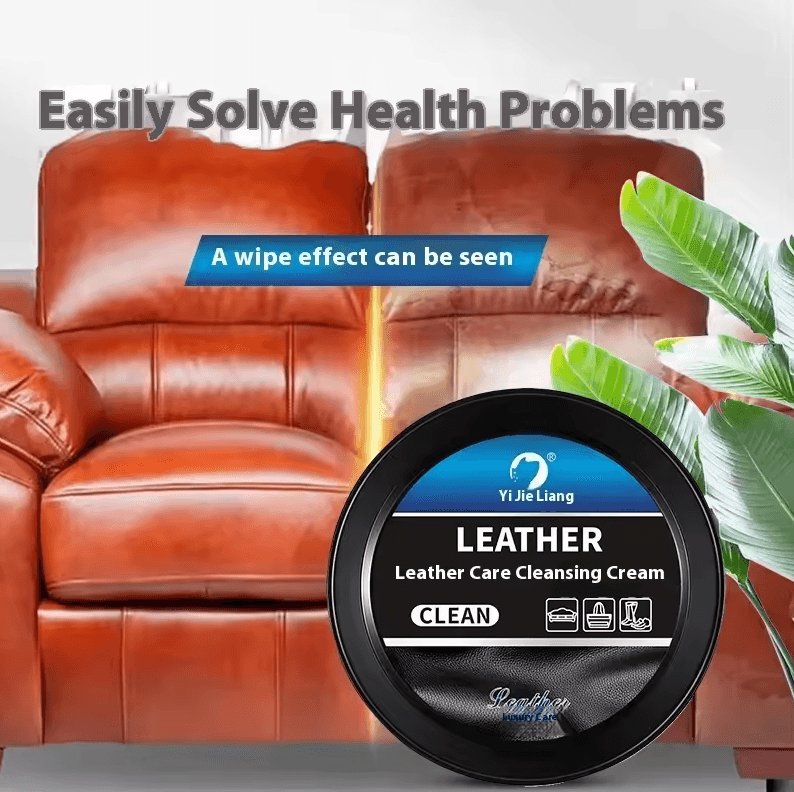 260 g Leather Care Paste Cleaner | Leather Furniture, Bag & Car Leather Anti-Aging Maintenance Cream