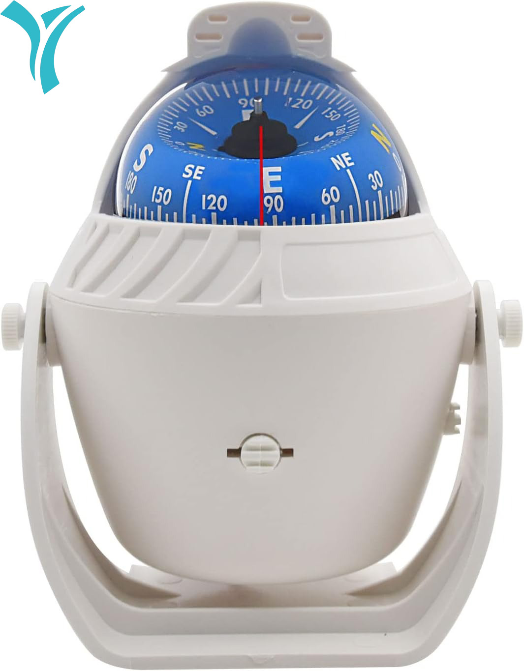 Adjustable Magnetic Vehicle Compass Ball for Cars Boats and Marine Navigation