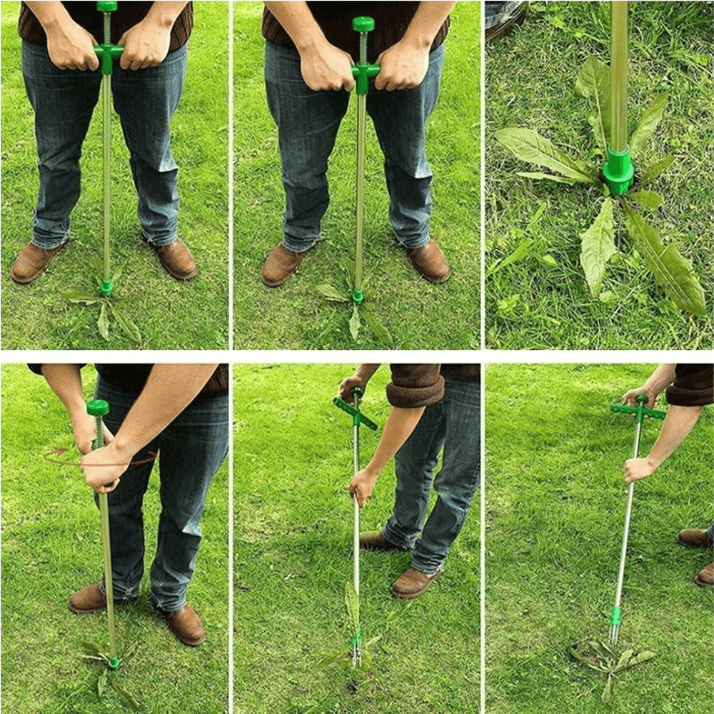 Stand Up Long Handle Weed Puller Tool