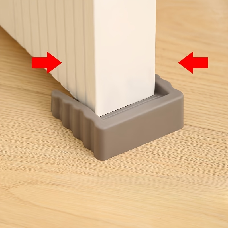 Anti-Collision Door Stopper Safety Door Blocker Plastic Matte Finish Windproof Door Wedge for Door Bottom
