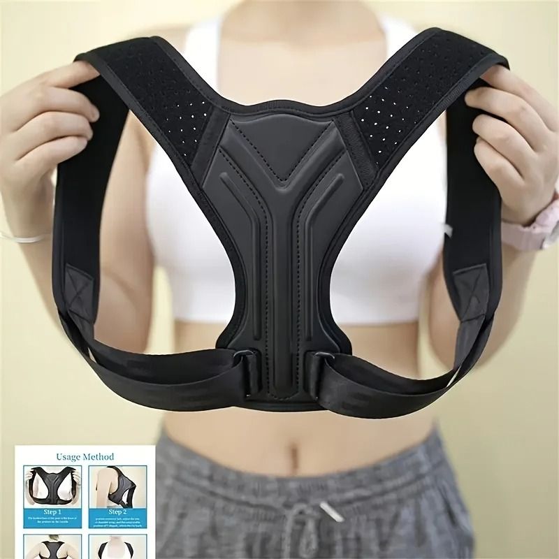Medical Grade Adjustable Posture Corrector and Support Brace