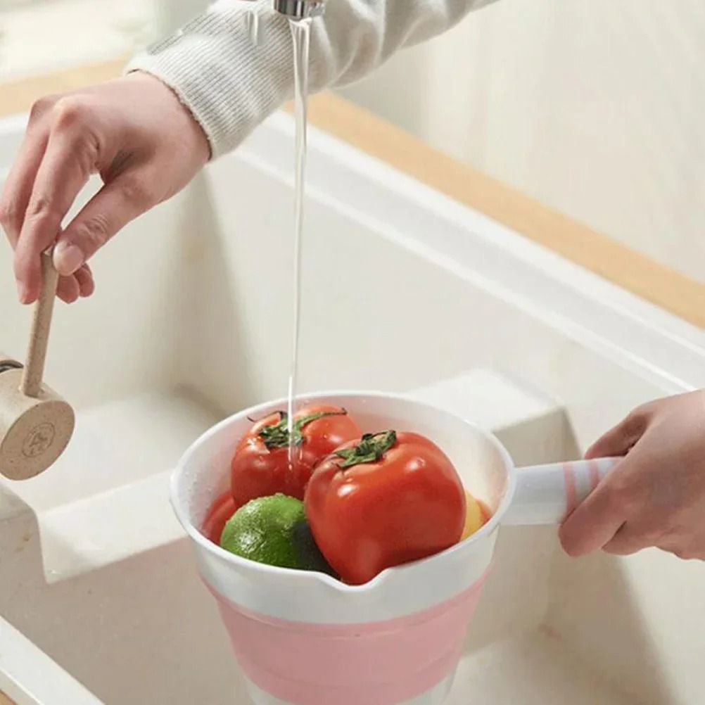 Portable Collapsible Silicone Water Ladle