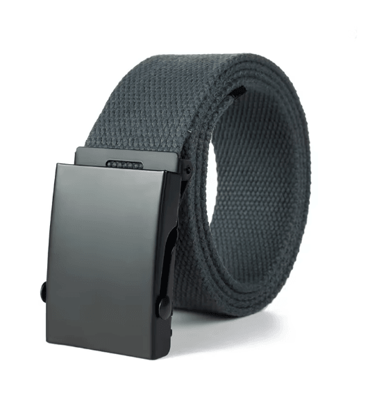 Unisex Canvas Webbing Belt Casual Jeans Waist Belt