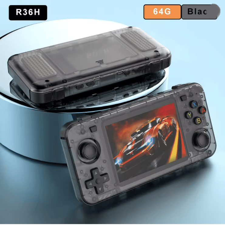 Retro Handheld Game Console with 35 Inch IPS Screen and 10000 Plus Games