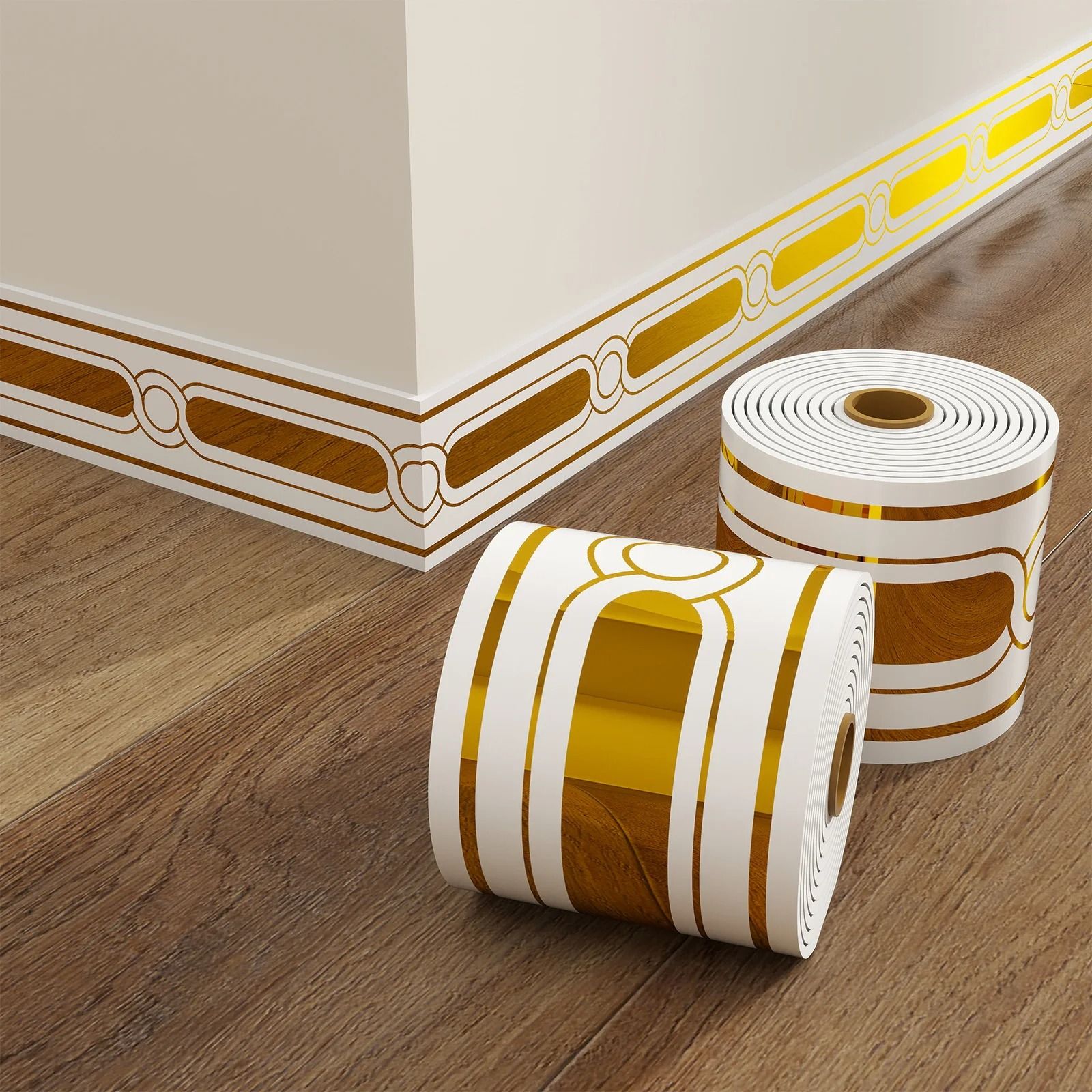 Flexible Self Adhesive Foam Skirting Board Wall Trim