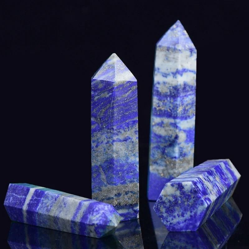 Natural Rose Quartz and Amethyst Crystal Wand Point
