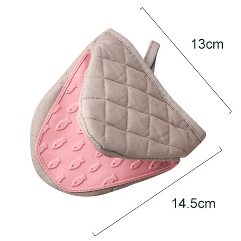 Fish Shaped Silicone Oven Glove Heat Resistant Anti Scald Mitt