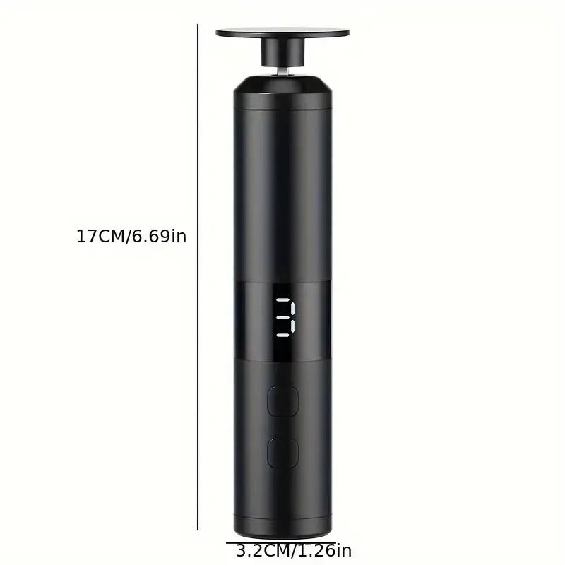 Rechargeable Electric Nail Drill Kit with LCD Display and 16 Heads