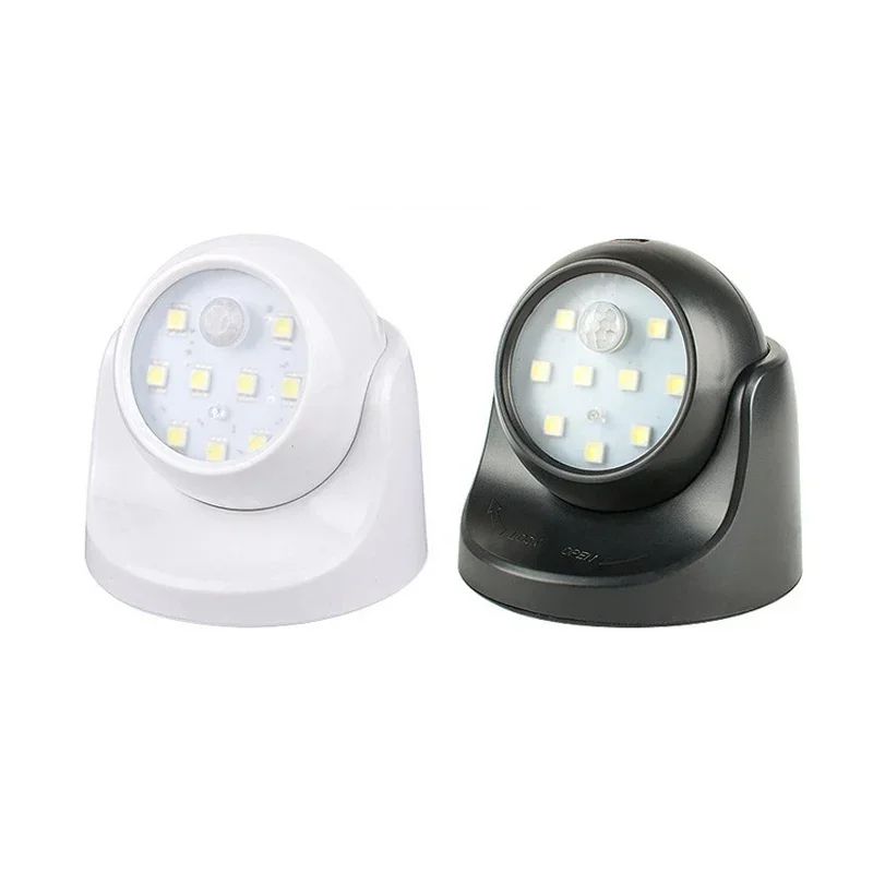 SecureBeam Wireless PIR Motion Sensor Spotlight – Battery Operated LED Security Light