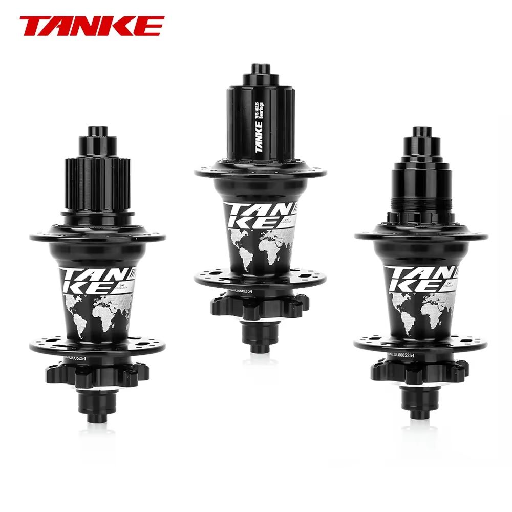 TANKE 6-Pawl Freehub Body Driver – XD/HG/MS Compatible, 135 QR / 142 Thru-Axle