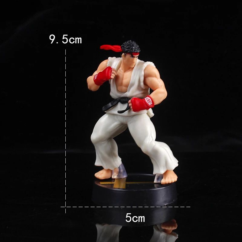 Anime Ken Masters Action Figure PVC Street Fighter Game Doll