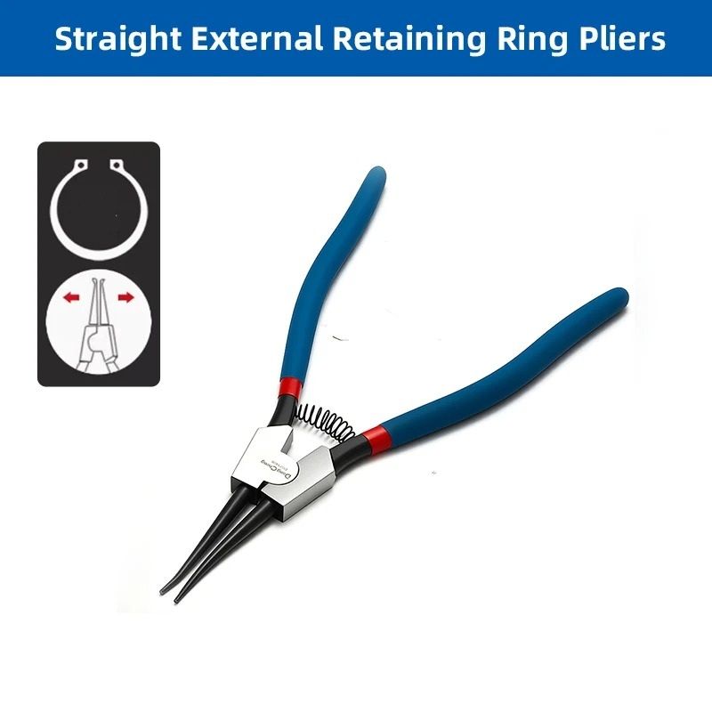 Industrial-Grade 5-Inch Precision Circlip Pliers
