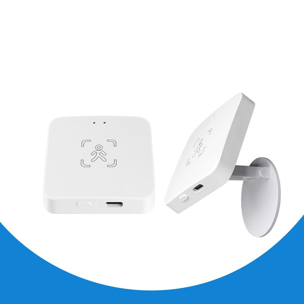 WiFi Smart Human Presence Sensor with mmWave Radar, Luminance & Distance Detection, Supports Home Assistant