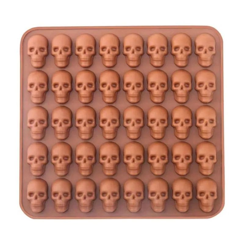 Pumpkin Skull Silicone Ice and Baking Mold
