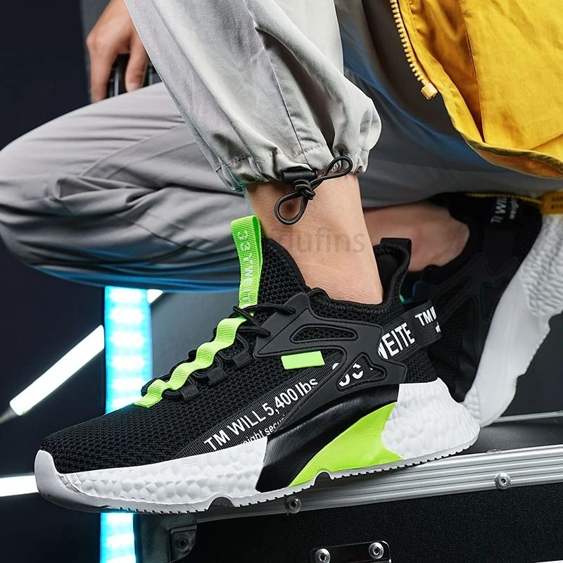 Mens Lightweight Mesh Sneakers Casual Running and Walking Shoes