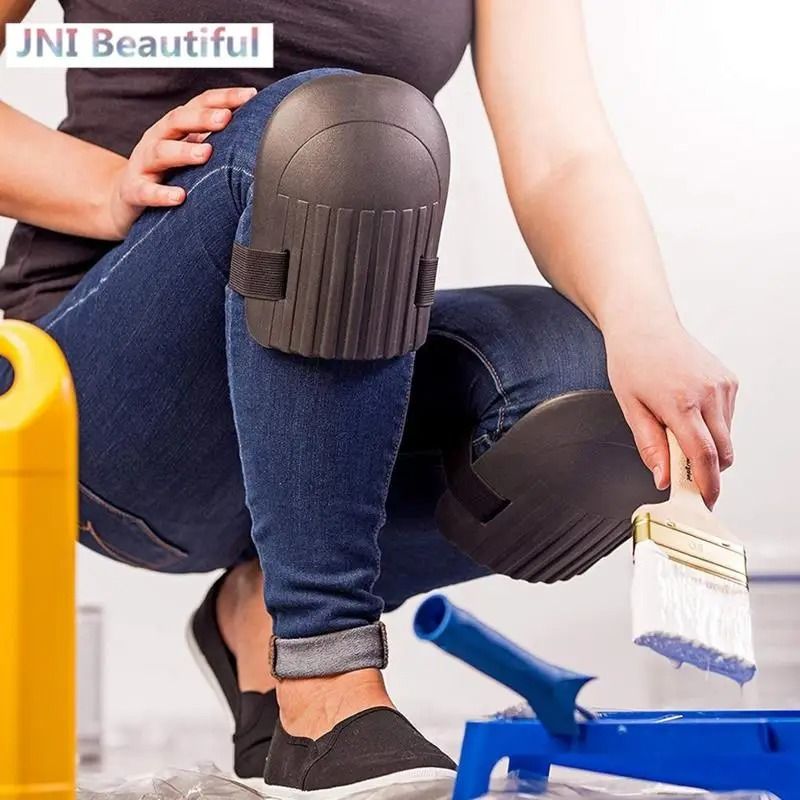 1 Pair Heavy Duty Knee Protection Pads for Flooring, Gardening, and Construction Work