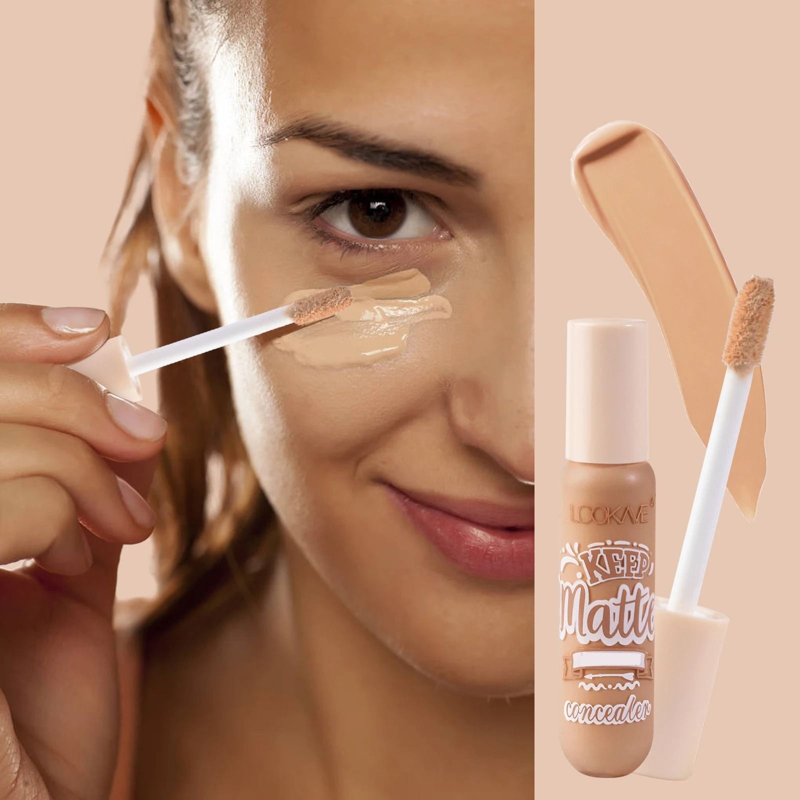Moisturizing Full Coverage Liquid Concealer Stick Foundation