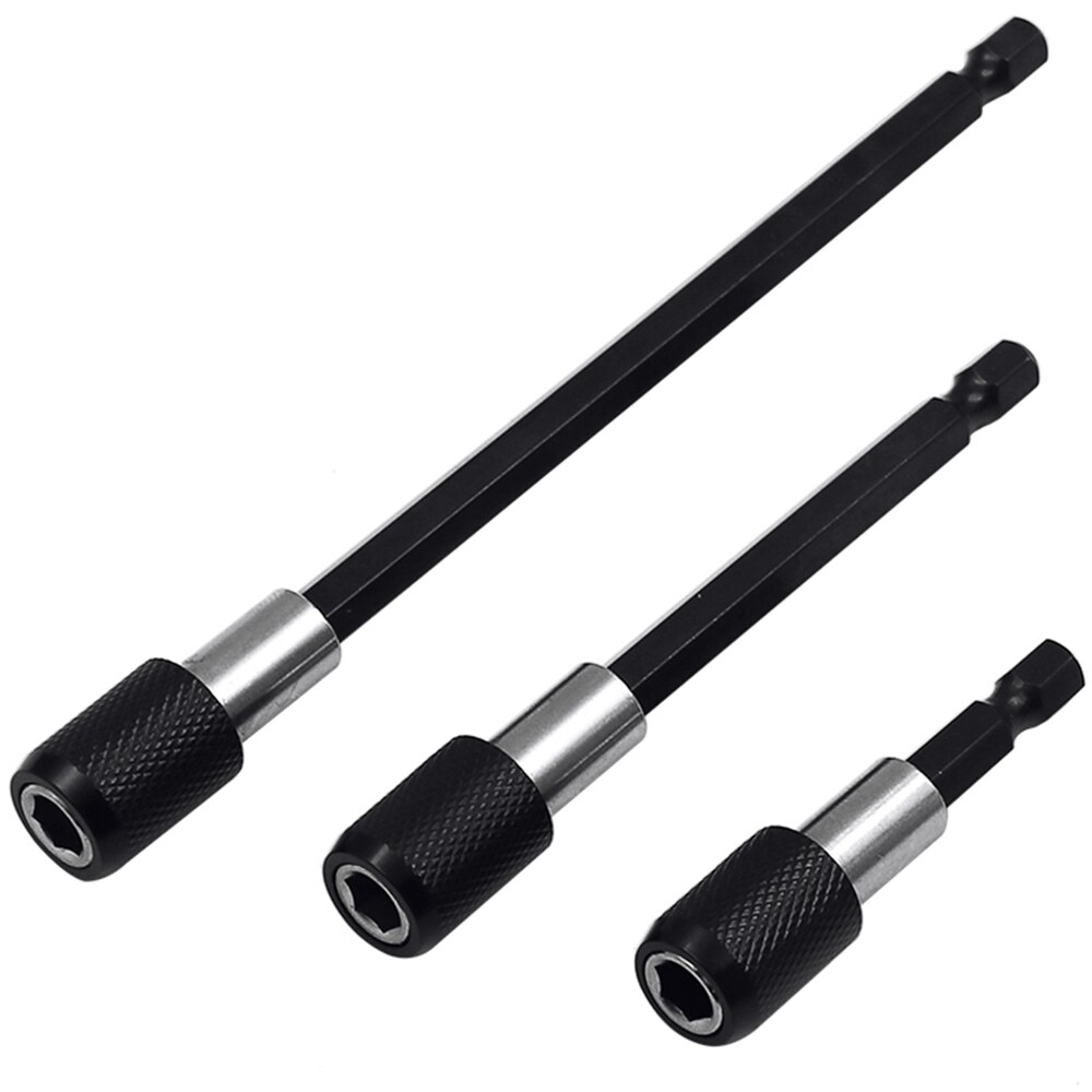 Quick Release Screwdriver Extension Rod Set Self Locking Drill Driver Accessories