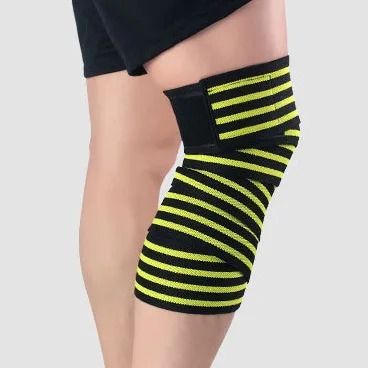 High Tension Competition Grade Weightlifting Knee Wraps