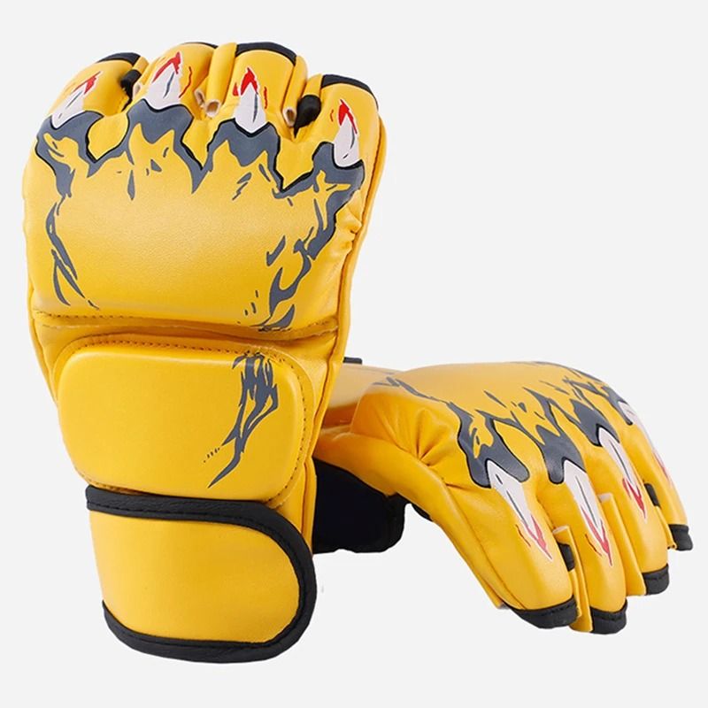 Professional Half-Finger Boxing & Taekwondo Training Gloves