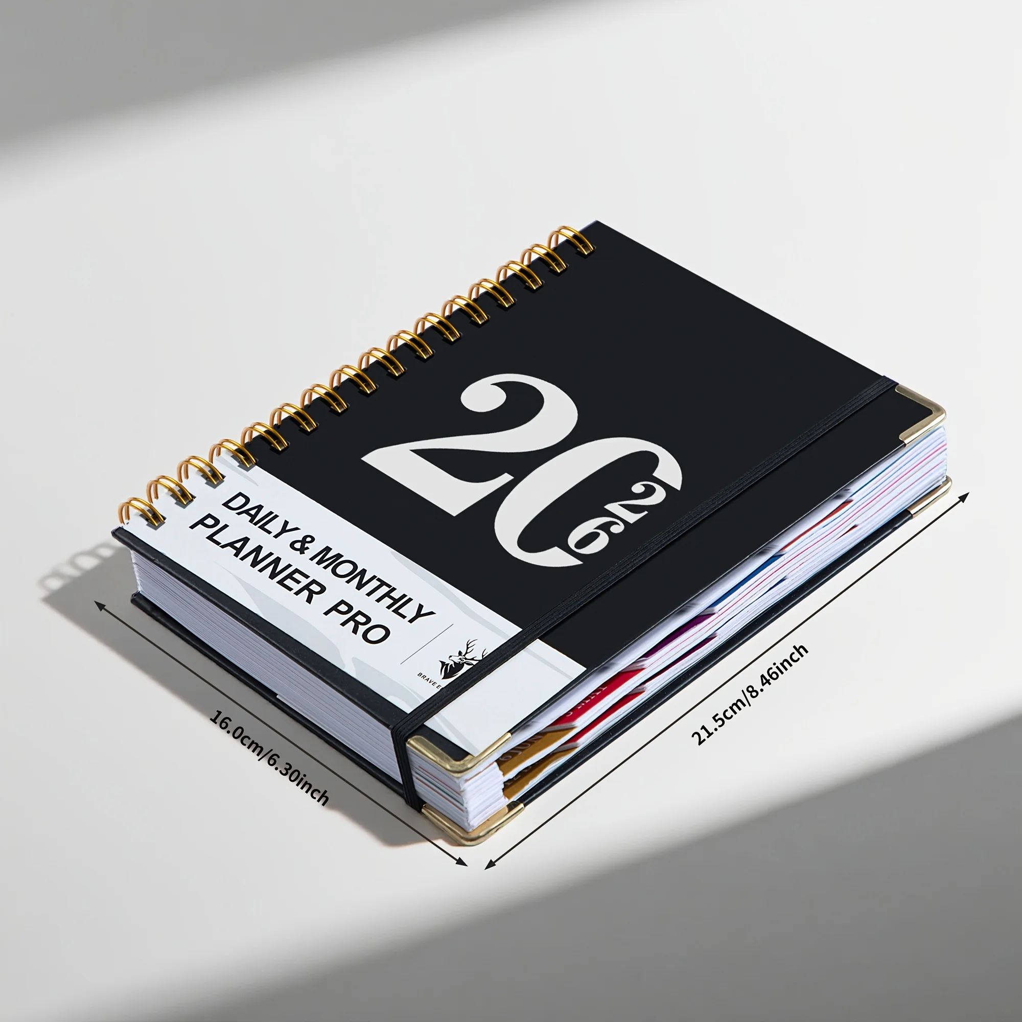 2026 Year-Round Planner & Organizer - 320-Page Weekly & Monthly Calendar with Stickers