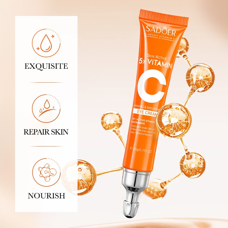 Fast-Acting Eye Cream Anti-Wrinkle, Firming, Puffiness & Dark Circle Removal