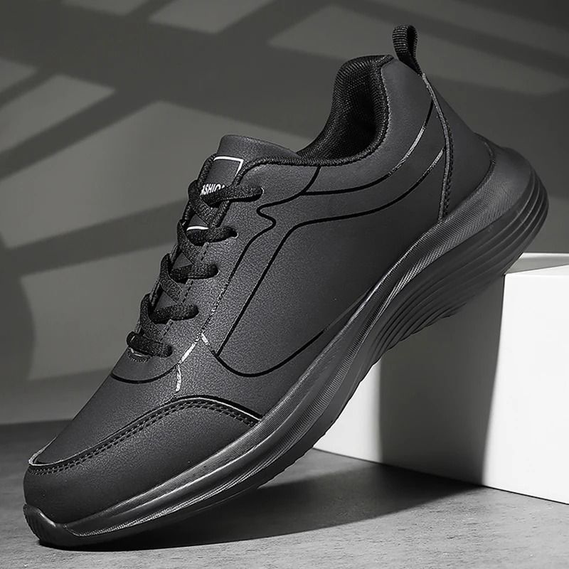 Men Winter Running Shoes Lightweight Anti Slip Walking Sneakers