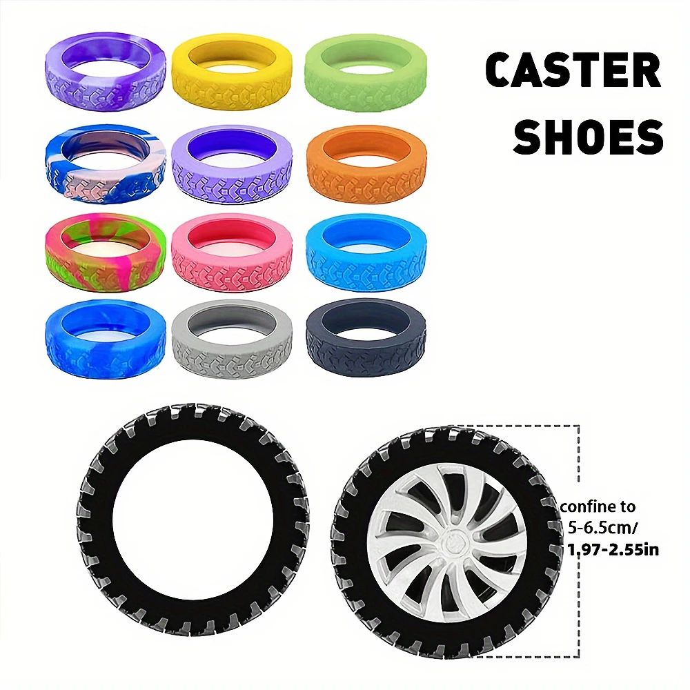 Silicone Luggage Wheel Cover Set