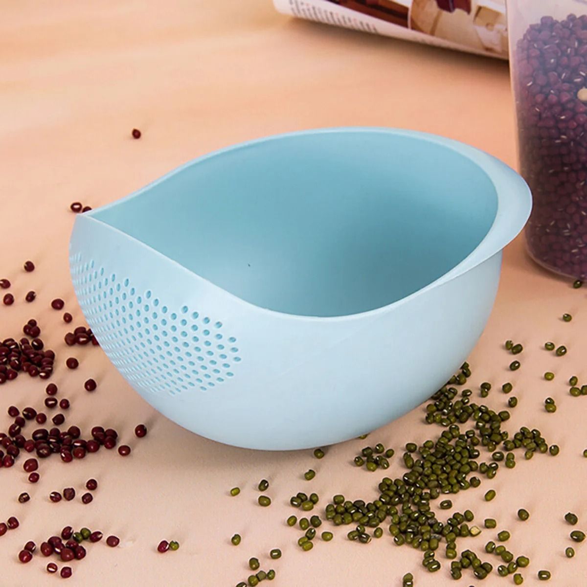 Multi-Functional Kitchen Drain Basket and Colander