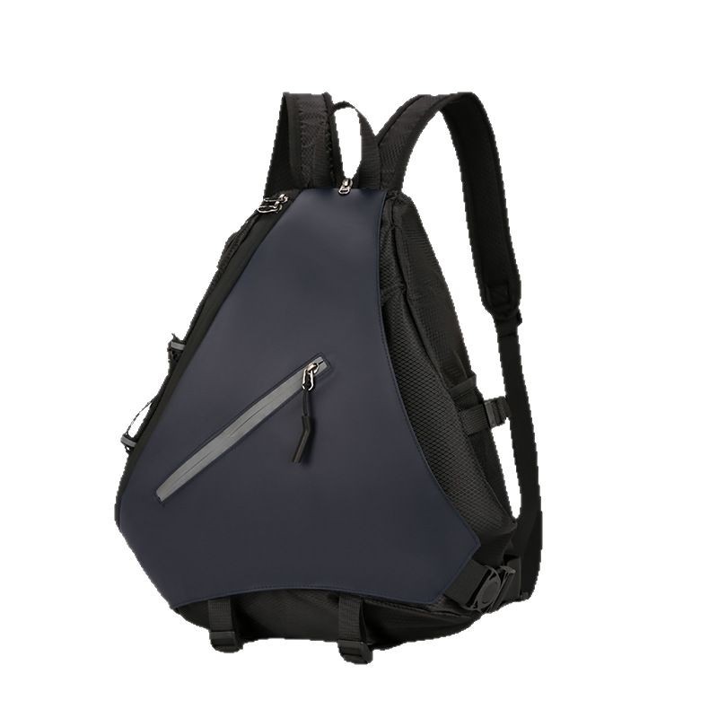 Men Crossbody Chest Bag Waterproof Large Capacity Sling Backpack