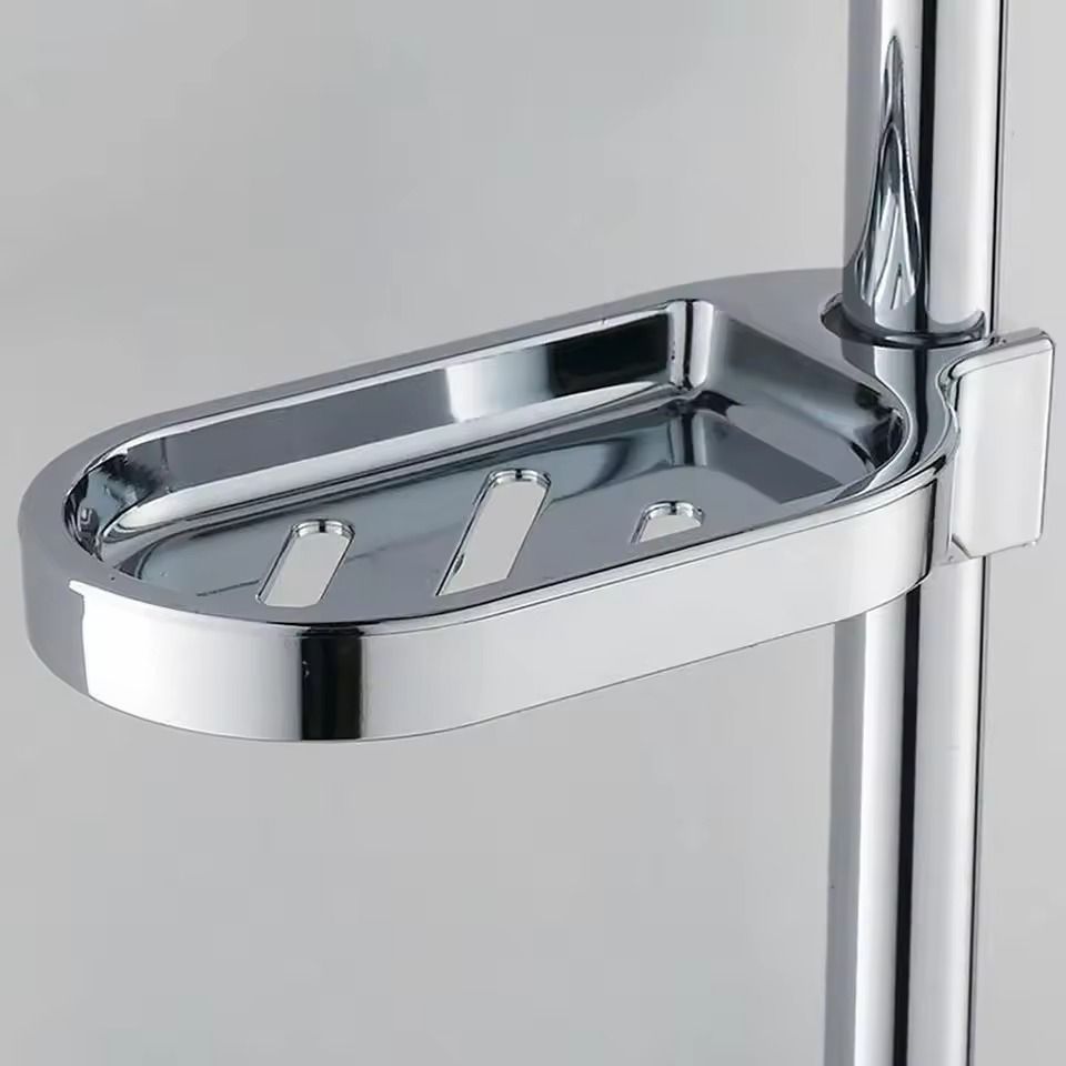 Wall Mounted Soap Dish ABS Soap Box with Hollow Bottom Drain