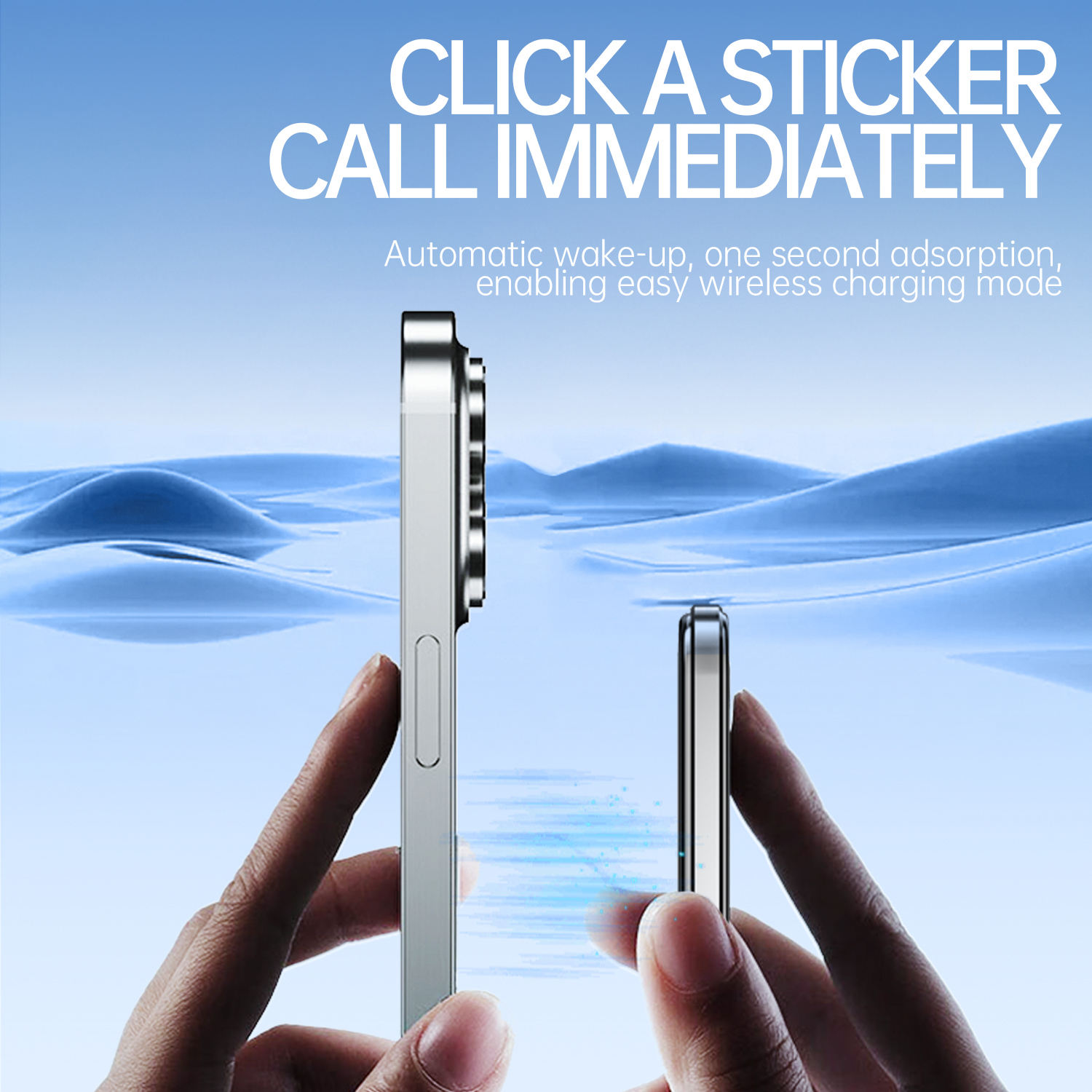 Ultra-Thin Wireless Power Bank with LED Display
