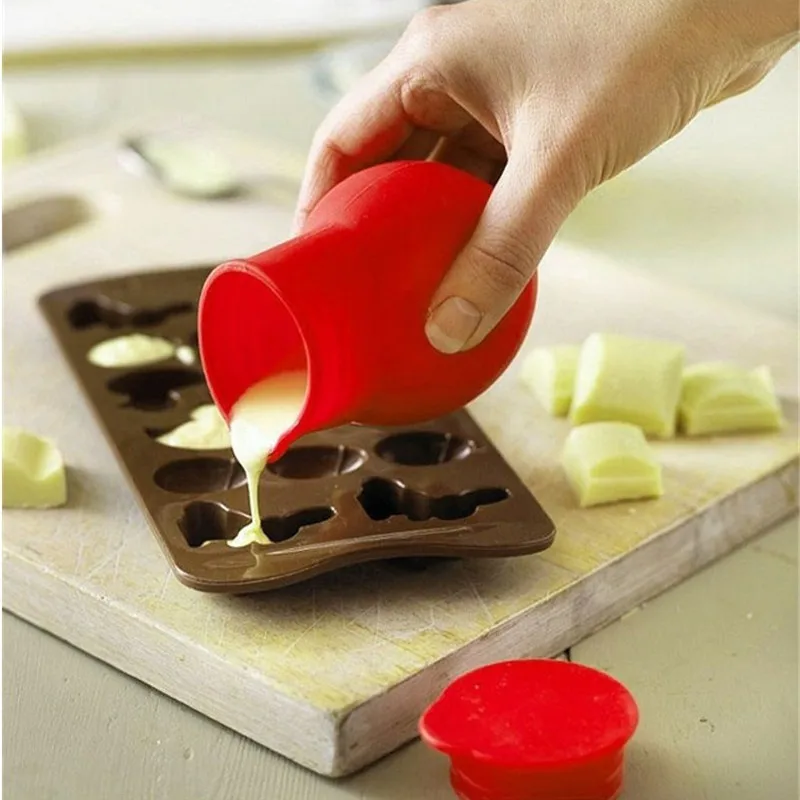 Silicone Chocolate Melting Pot, Butter Heat Milk Pourer, Jug for Baking Tools, Butter Sauce Milk Kettle