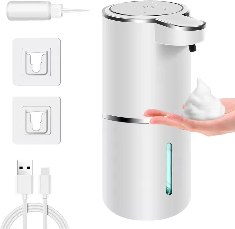 Automatic Touchless Foaming Soap Dispenser USB Rechargeable 380ml