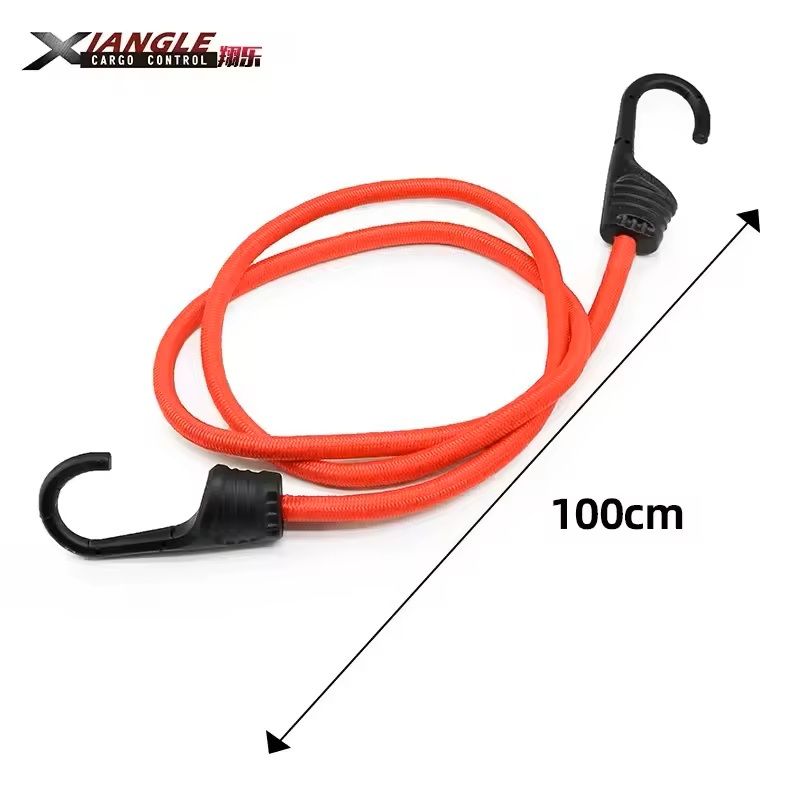Elastic Cargo Strap with Hooks for Motorcycle and Trunk Luggage