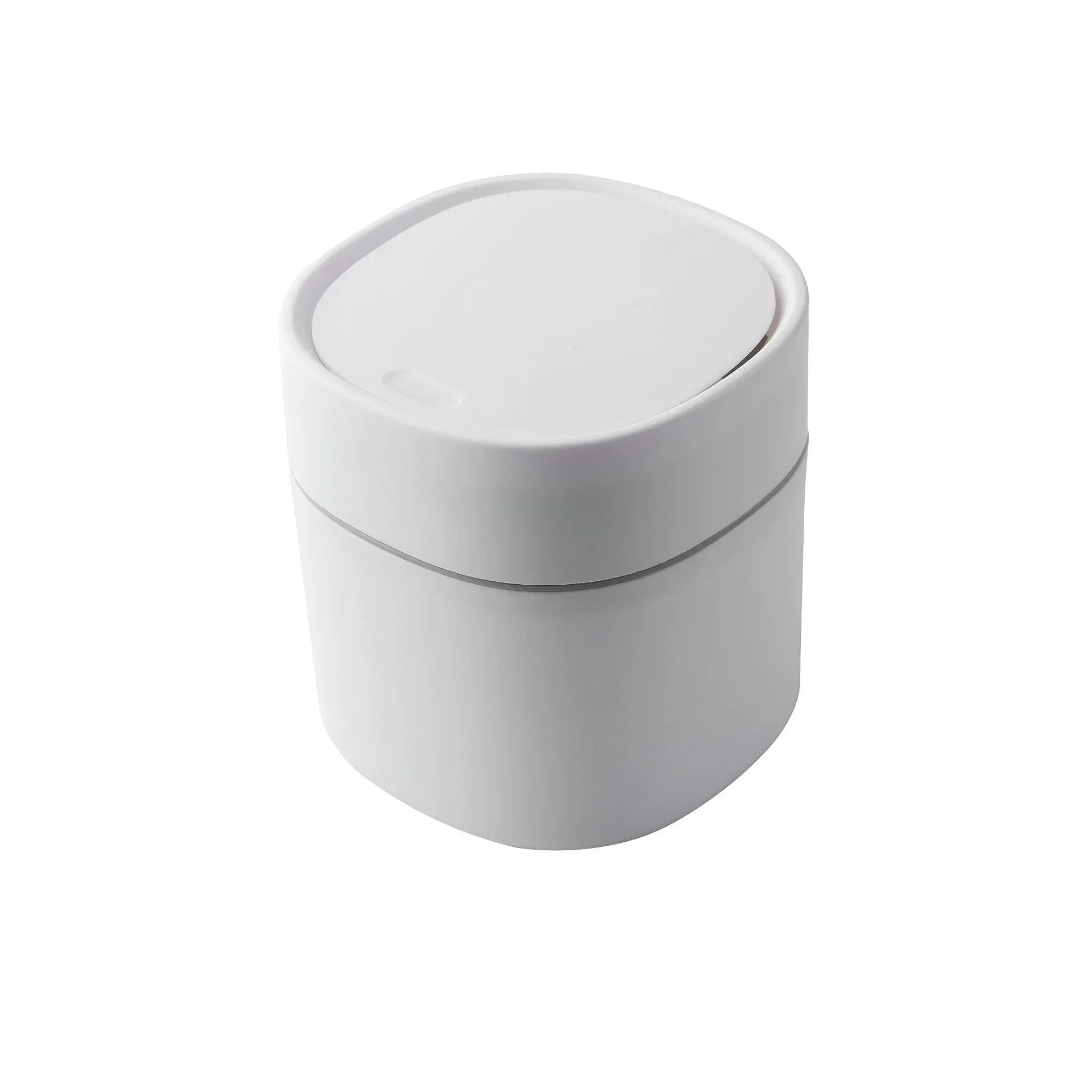 Mini Small Waste Bins Home Table Desktop Garbage Basket Plastic Trash Can Office Supplies Dustbins Barrel Box Sundries
