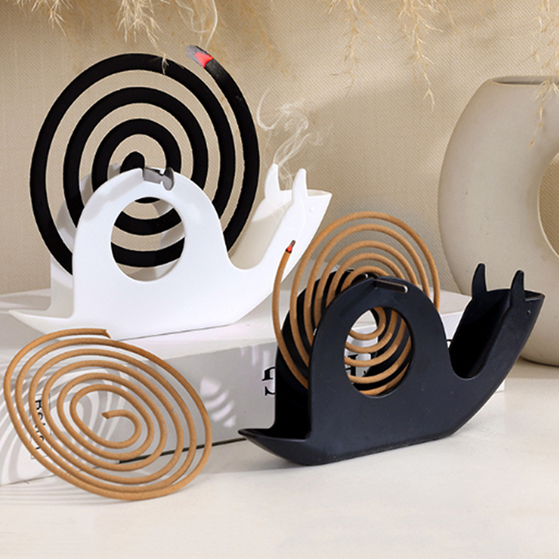 Plastic Mosquito Coil Holder, Repellent Incense Rack, Modern Incense Holders for Household Patio
