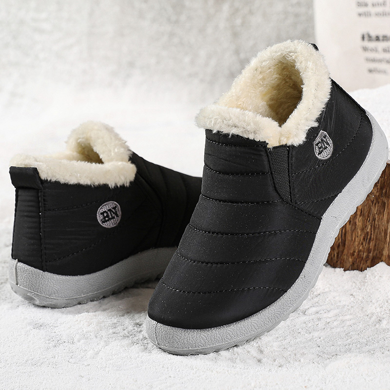 Men Casual Boots, Winter Shoes for Men, Fur Boots for Men, Ankle Boots Keep Warm, Snow Boots for Men, Booties Casual