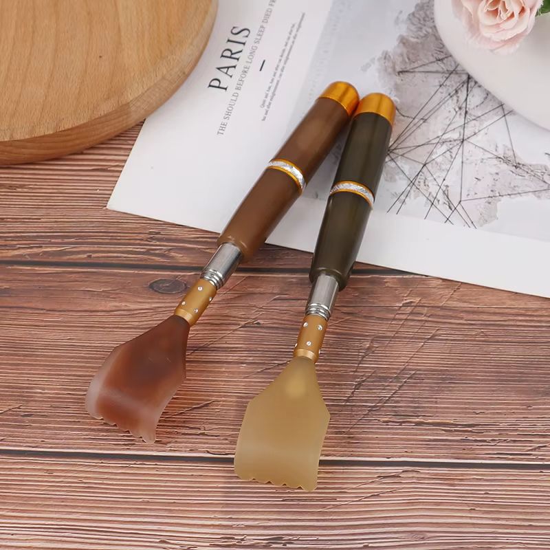 Extendable Magnetic Ball Telescopic Back Scratcher with Stainless Steel Handle