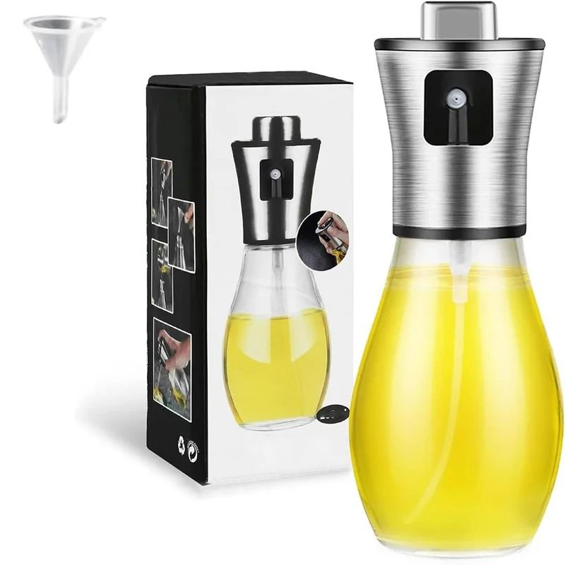 Professional Precision Glass Olive Oil Sprayer and Healthy Cooking Mister